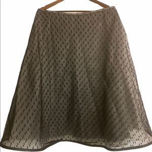 Lafayette 148 New York black tule skirt